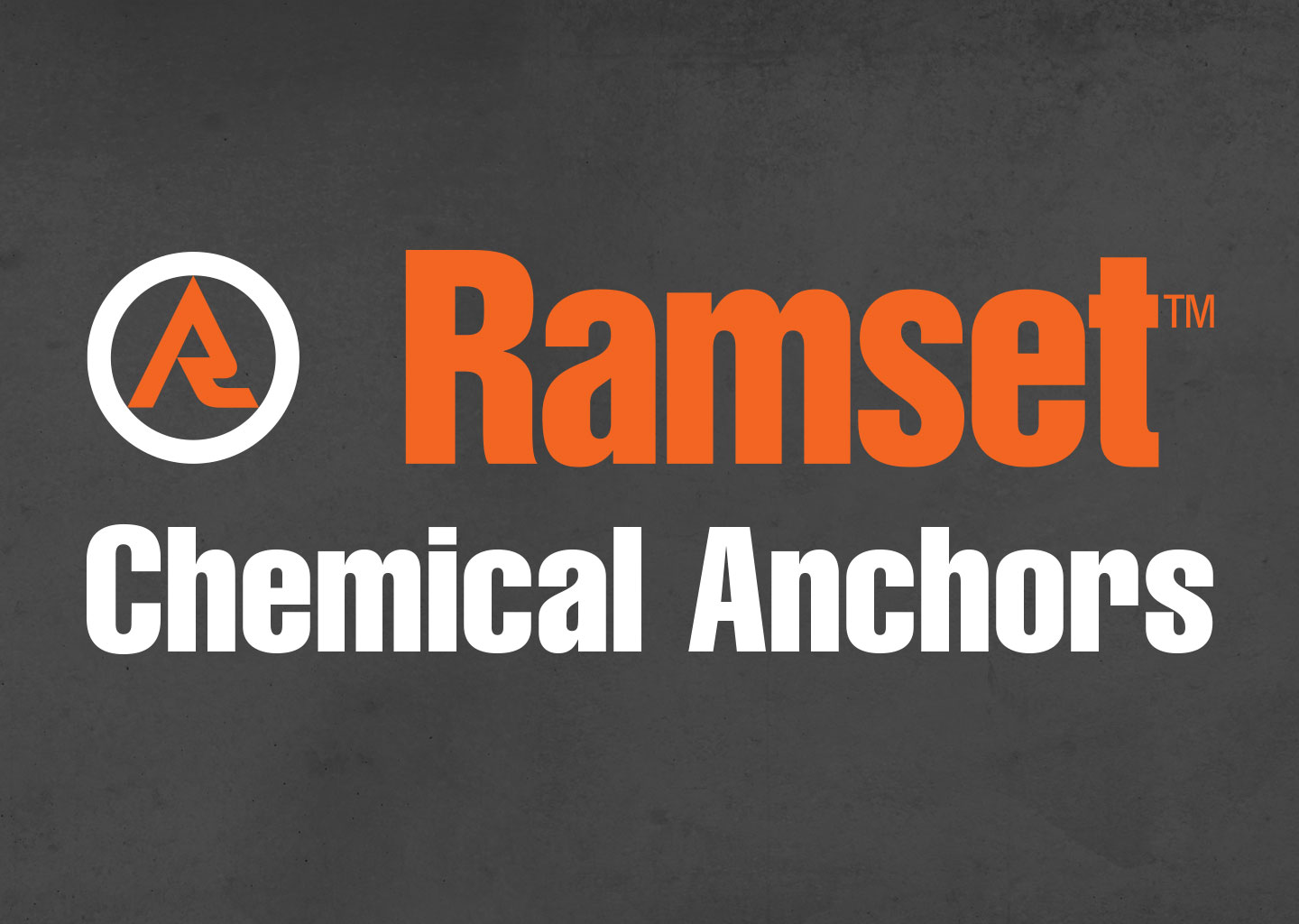 Ramset Chemical Anchors