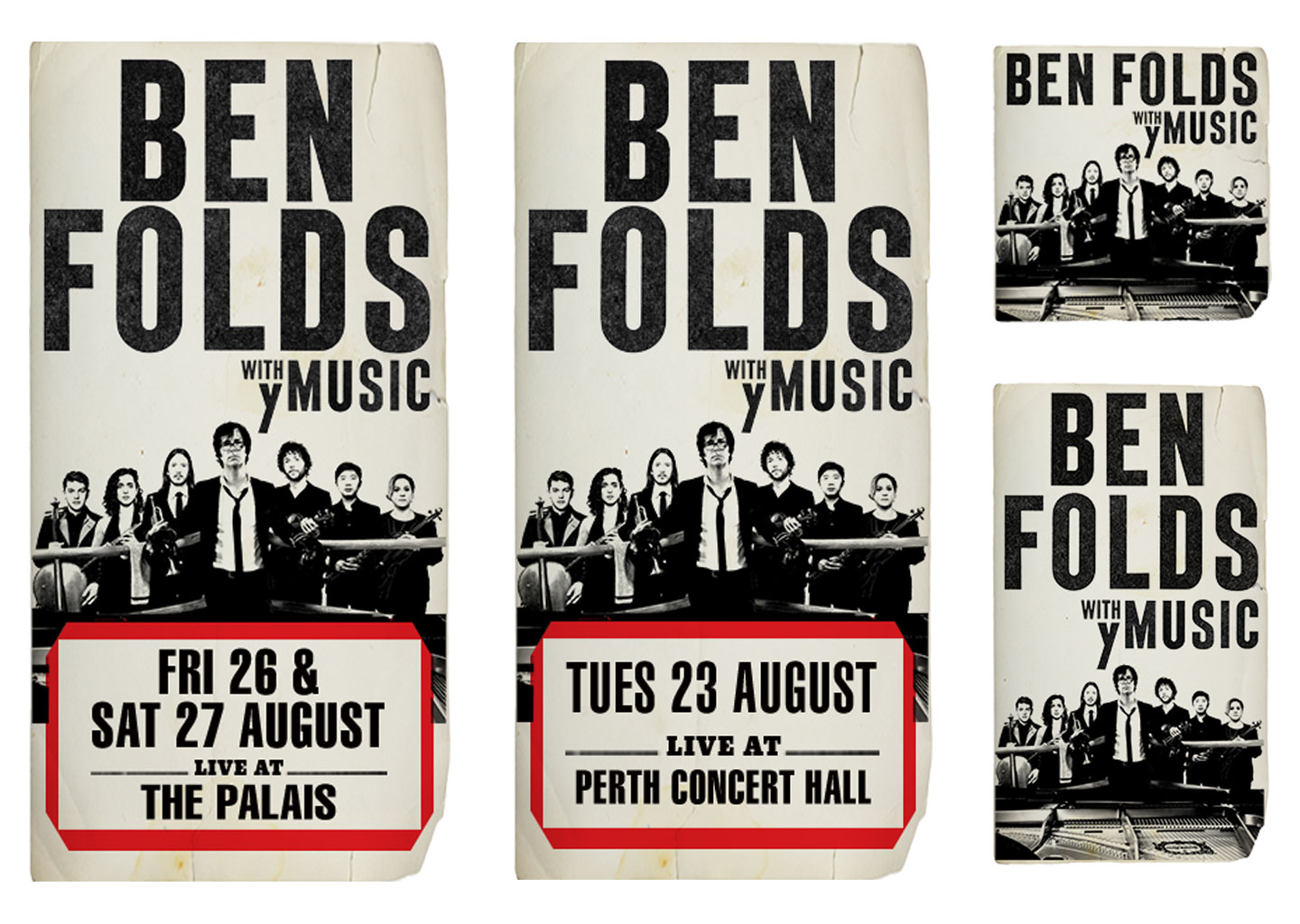 Ben Folds web banners